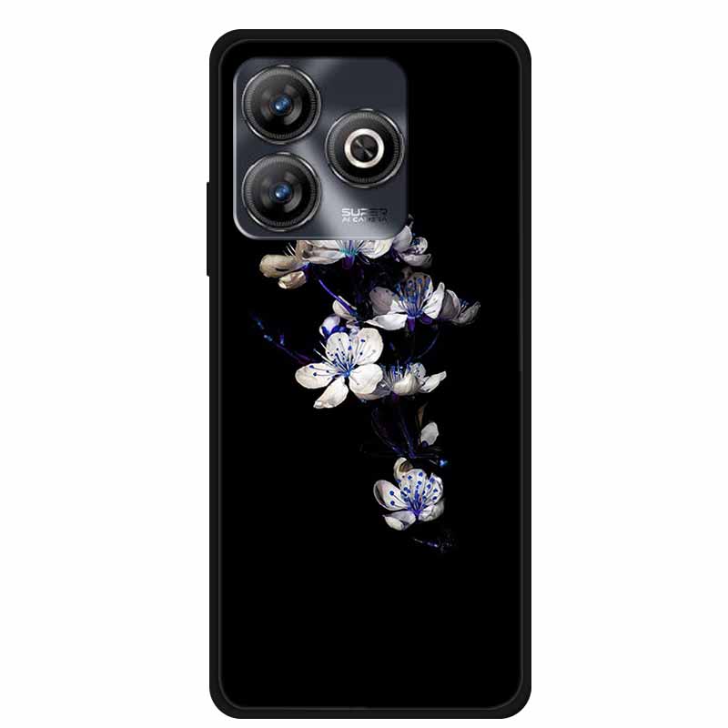 Для ZTE Blade A75 4G Чехлы Z2359 Черный Бампер Мягкий Силиконовый Чехол для ZTE Blade A 75 4G TPU Защита Ударопрочные Чехлы на Z2359