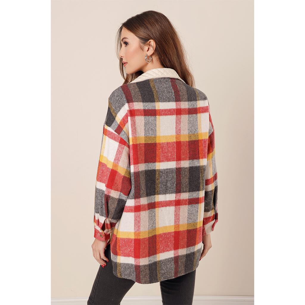 Рубашка оверсайз Lumberjack с карманом для сумки и украшением