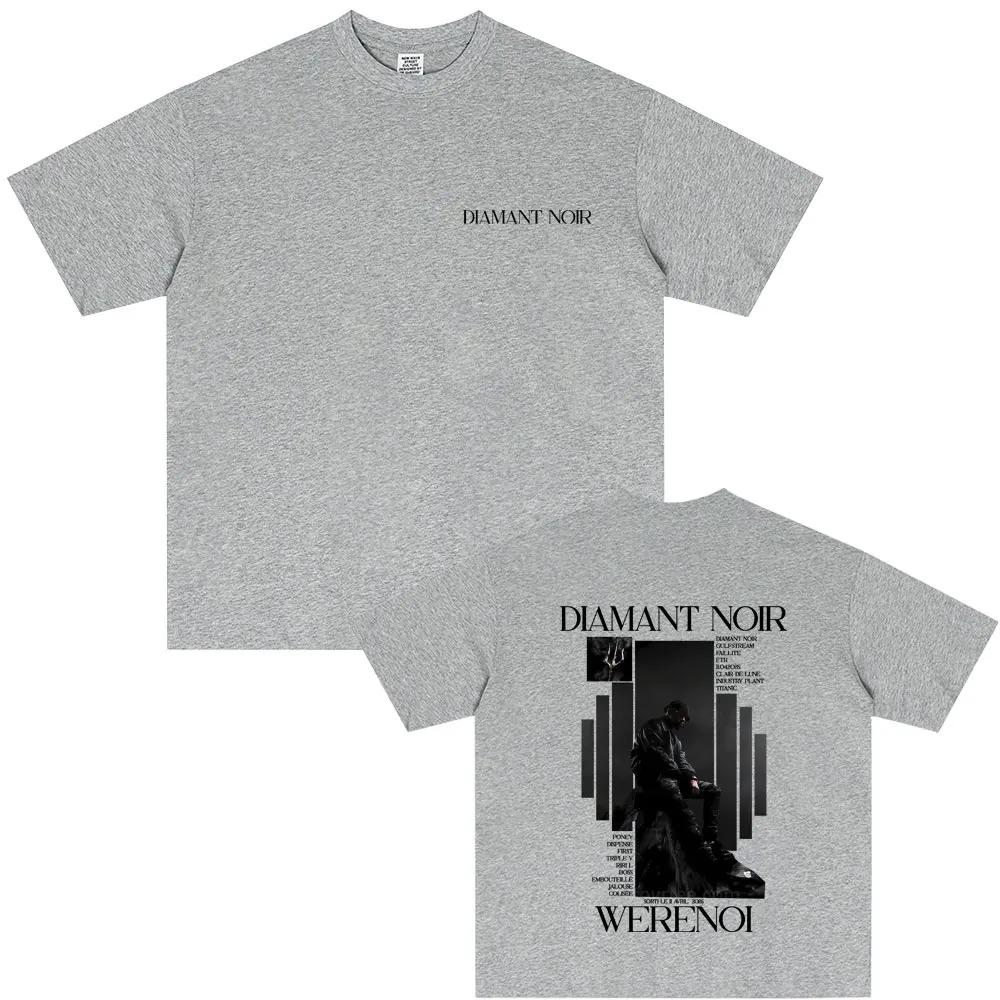 The 2026 Summer New Collection of Highquality Fashionable Printed Roundneck Unisexs Tshirts By Rapper Verreno DiaUnisext Noel