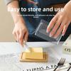 Bamboo Butter Container Nordic Design Cake Organizer Tray New Butter Storage Box  Food Storage