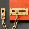 with Screws Decorative Chain Bolt Door Chain Sliding Door Lock Door Safety Guard Door Hardware