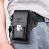 Mobile Phone Pocket Men's Mobile Phone Leather Case Can Hang Keys and Wear Belt Dedicated High Quality Large Capacity Bags