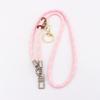Premium Embroidery Craft Handmade Woven Lanyard Custom Logo Polyester Mobile Phone Neck Lanyard Fashion Accessory