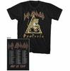 100% Cotton TOPS UNISEX TEES MENS WOMENS Def Leppard Vintage Concert T-shirt - Hysteria 1987 US Tour