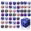 Galaxy Infinity Cube Fidget Anxiety Stress Relief Sensory Autism Toys Therapy Kids And Adults Antiestrés Juguetes Ansiedad