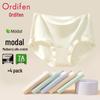 Ordifen Women's Seamless Modal Briefs 4-Pack