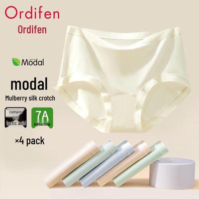 Женские бесшовные модальные трусы Ordifen, 4 шт.