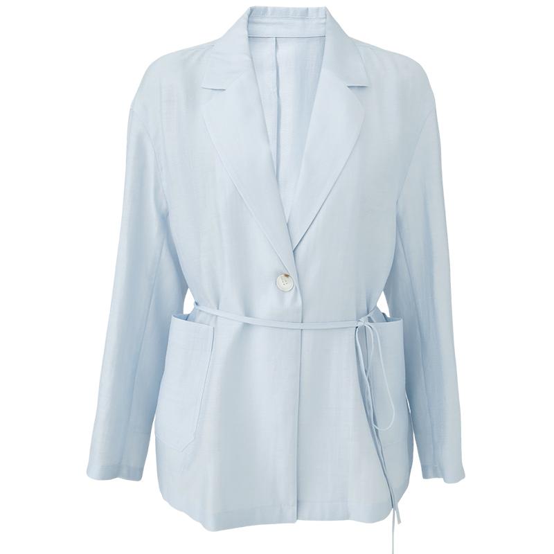 Light Oxygen Yalida Commuter Acetate Linen Lightweight Suit Coat Women's Silhouette Suit