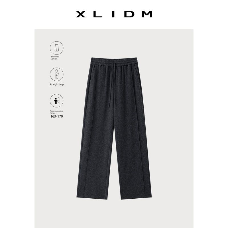 Women's Clothing: Slimming Pants in Two Versions - Hide Flaws and Make You Look Slim, Spring Season Hip-Covering Straight-Leg Casual Pants for Women