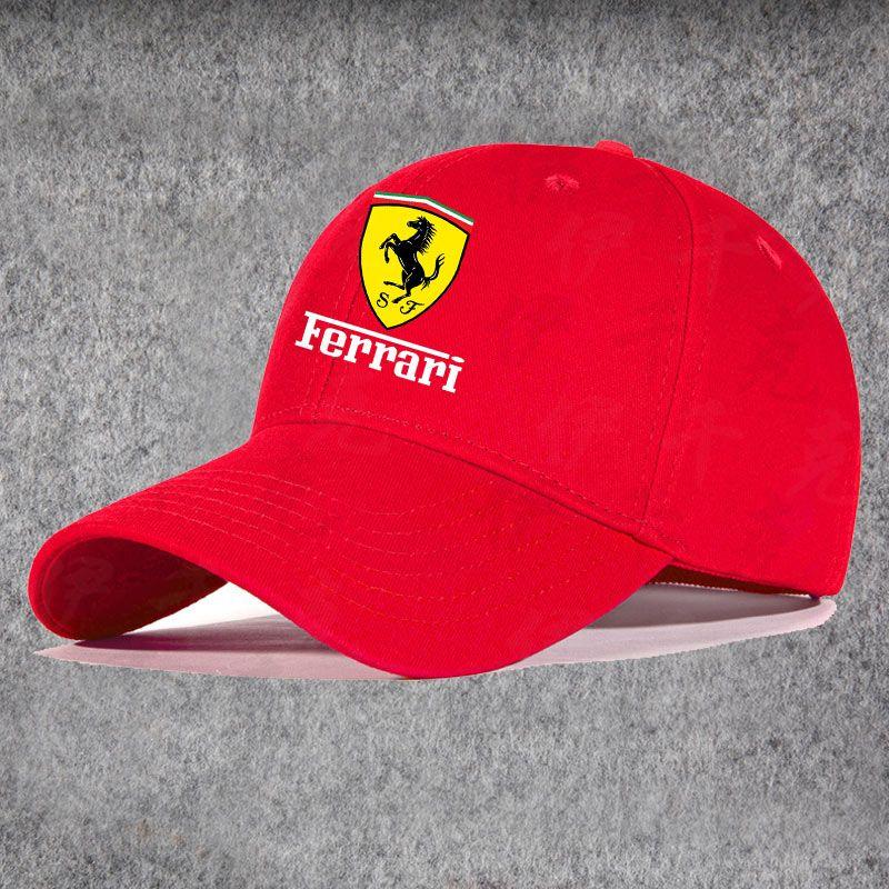 Кепка для езды на велосипеде на открытом воздухе с козырьком от солнца Ferrari Racing, унисекс, для Ferrari F1 F8 F80 SF90 Stradale SF90Spider 296 GTB 296 GTS