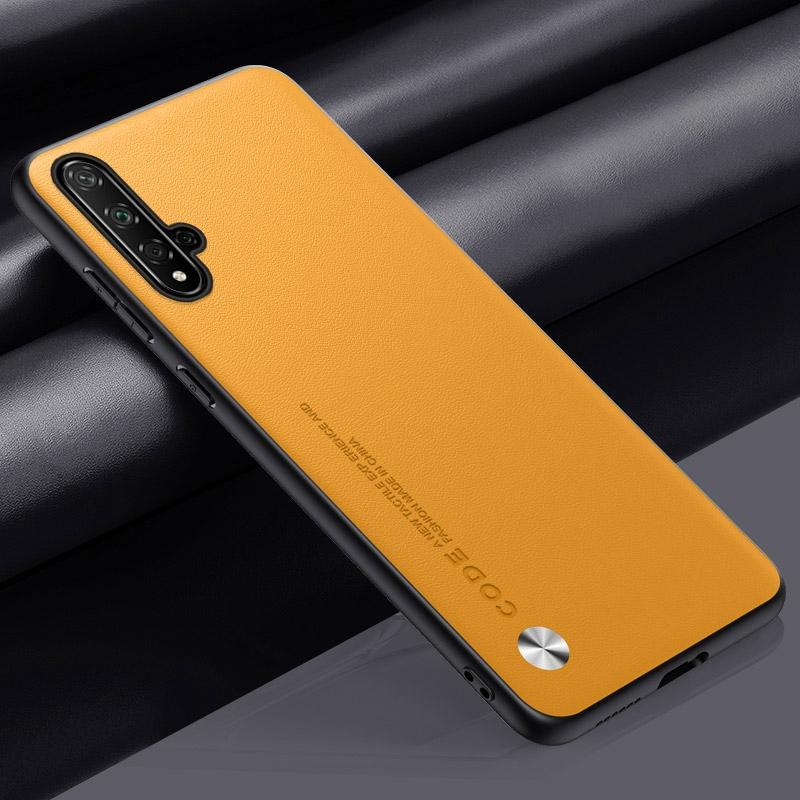 For Huawei Nova 5T Case Luxury PU Leather Phone Case For Huawei Nova5T Nova5 T Back Cover Silicone Shockproof Full Protection