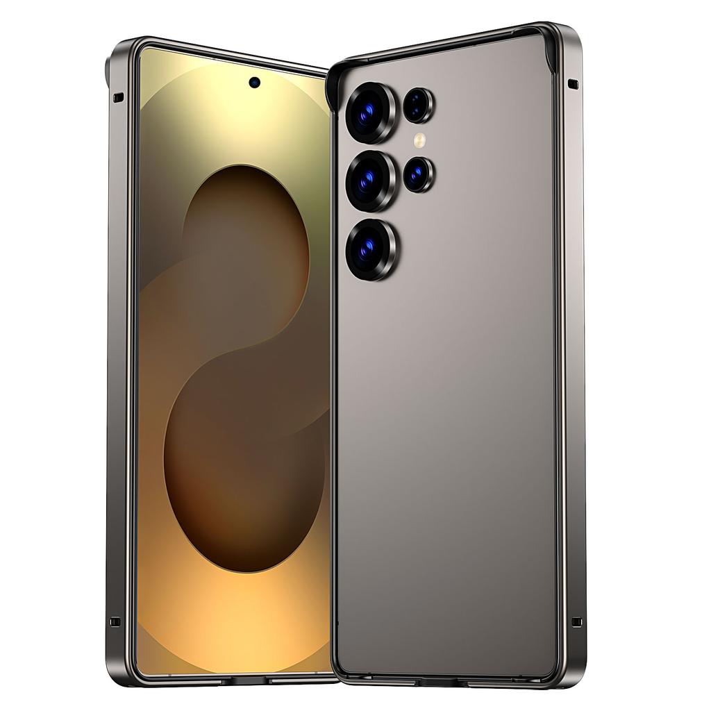 Металлический бампер Цвет Титановый Серый для Samsung Galaxy S26 Ultra S25 Plus S25Ultra S25 S24 S24Plus Защитная крышка Рамка для телефона Аксессуары