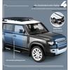 1/18 Scale Land Rover Large Defender 110 Alloy Car Model Toy Gift, Simulated Sound and Light Children's Toy Car, Birthday Gift for Boys