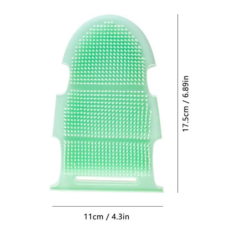 Pet Bathing Brush Soft Silicone Massager Gloves Shower Gel Bathing Brush Clean Tools Comb Dog Cat Cleaning Grooming Supplies