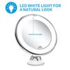 Led Makeup Mirror Lighted Make Up Mirror Light Magnifying Mirror Suction Cup 10X Vanity Mirrors Cosmetic Mirror with Led