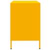 Sideboard Mustard Yellow 68 x 39 x 58.5 cm Cold Rolled Steel