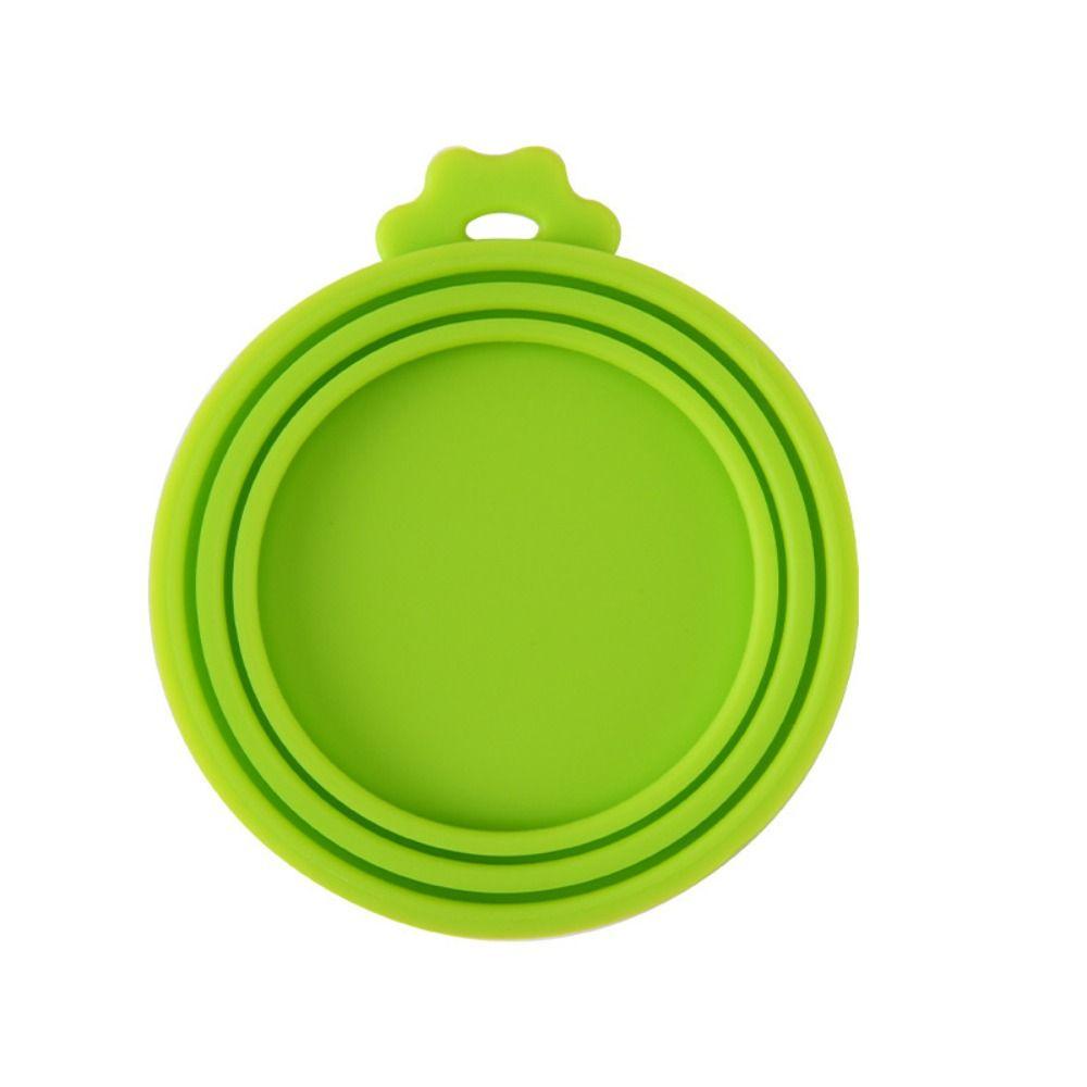 Soft Pet Food Canned Lid Cartoon 3 in 1 Cat Can Lid Dog Food Scoop Silicone Pet Can Lid Set Pet
