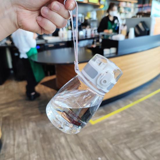 Drink Cup Good Sealing Drinking Large Capacity Mini Transparent Body Water Mug Outdoor Accessory