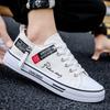 Brand Men's Vulcanized Shoes Breathable Light Men Canvas Shoes Flat Lace Up Low Top Comfortable Casual Fashion Male Sneakers Hot