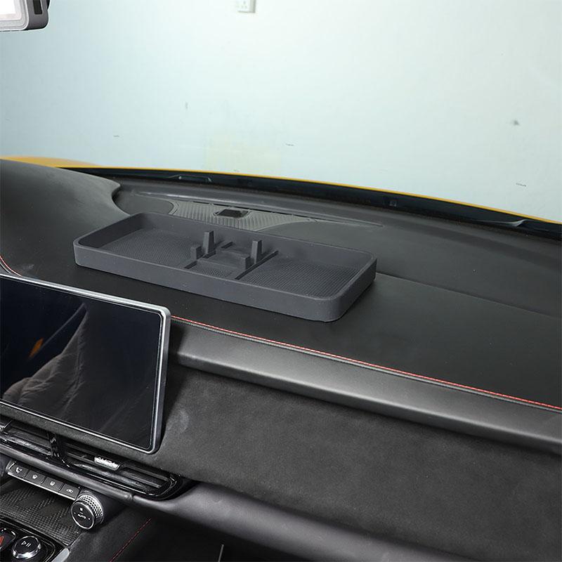 For Lotus EMIRA 2021 2022 2023 Black Car Dashboard Multi-function Storage Mobile Phone Anti-slip Mat Car Accessories
