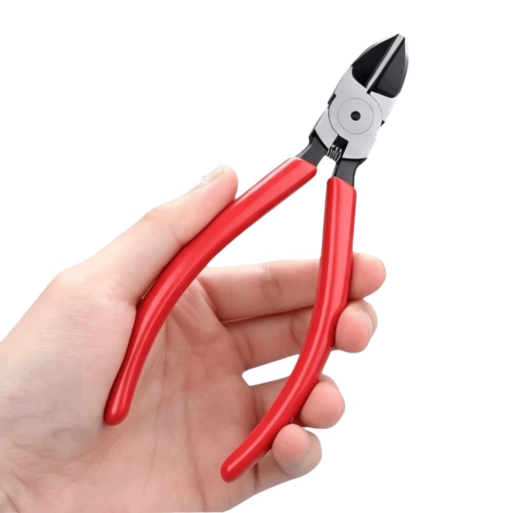 Industrial Grade Flat Nose Pliers Anti-Slip Sprue Pliers Professional Sprue Cutters Jewelry Repair