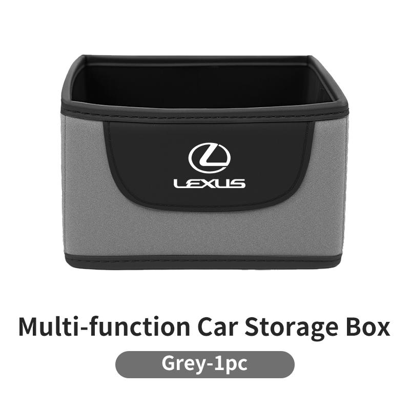 AIV1 Car Trunk Organizer Box Console Tools Storage Case Bag Interior For Lexus CT ES GS NX IS250 CT200h IS300h ES300h RX400h NX300h I