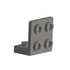50g/64Pcs lot 99207 Bracket 1x2-2x2 Inverted Building Blocks Moc Attachments Works With Brick Playthings Children