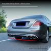 Совместимо с задним диффузором и выхлопными трубами для Mercedes-Benz E-Class W213 Sport E53/E63 2017+.