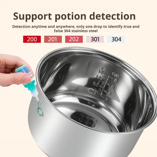 Rice Cooker Inner Pot Replacement Stainless Steel High Volume Cooker Liner Cooker Inner Pot for Steaming