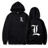 Death Note Hoodie Men Fashion Coat Anime Hoodie Kids Hip Hop Boy Coat Manga Death Note Sweats Men Women Tracksuit Men's Clothing