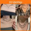 Arrival New Elegant Alloy Moonstone Starry Choker Necklace For Women With Design Geometric