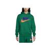 Nike Клубная флисовая толстовка с логотипом и флисовой подкладкой, мужская толстовка павлино-зеленого цвета FN3105-365