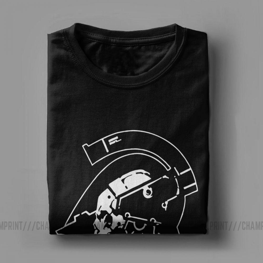 Мужские футболки Metal Gear Kojima Productions Футболка MGS Hideo Kojima Хлопковые топы с коротким рукавом Футболки с принтом