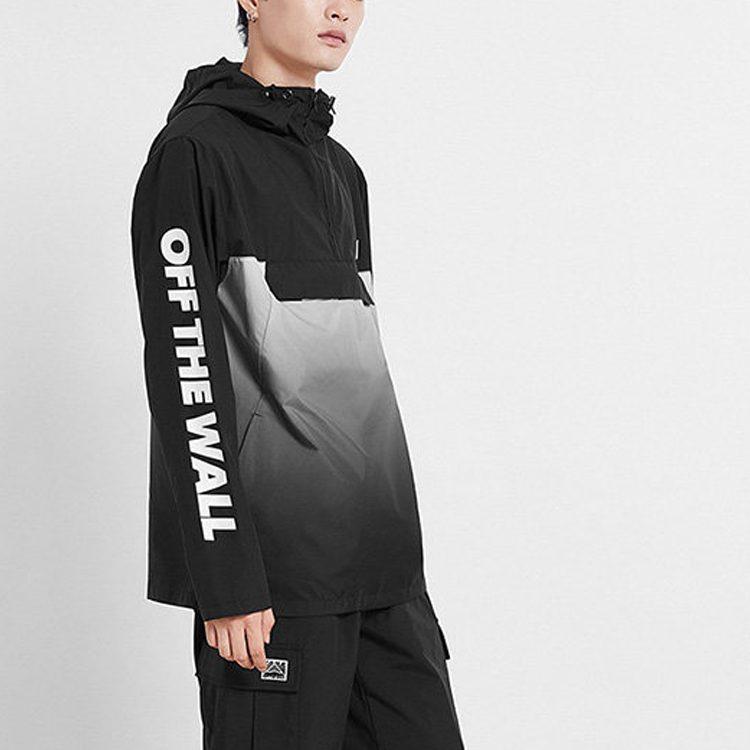 Vans Куртки Мужские Черные С Капюшоном Умеренные Другие VN0A49JZBLK