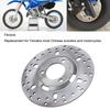 Disc Brake Rotor, 180mm/7.1" Front Brake Disc Steel Alloy Replacement Yamaha for Most Chinese Scooters and Motorcycles