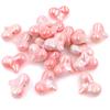 High Quality Creative Two-color Bracelet Necklace DIY Jewelry Accessories 10pcs Dazzling Butt Peach Beads Beaded Materials Milk Candy UV Acrylic
