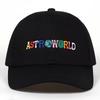 Spring Summer Corduroy Baseball Caps Men Women Vintage ASTROWORLD Letter Embroidered Hat Unisex Adjustable Snapback Hip Hop Hats