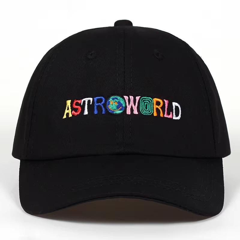 Spring Summer Corduroy Baseball Caps Men Women Vintage ASTROWORLD Letter Embroidered Hat Unisex Adjustable Snapback Hip Hop Hats