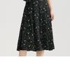Temperament thin short-sleeved floral dress for women in 2026 summer, with a high-end feel and a slimming effect. Medium to long skirt