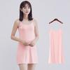 Elegant Women Tank Top Cami Mini Short Dress With Adjustable Spaghetti Straps