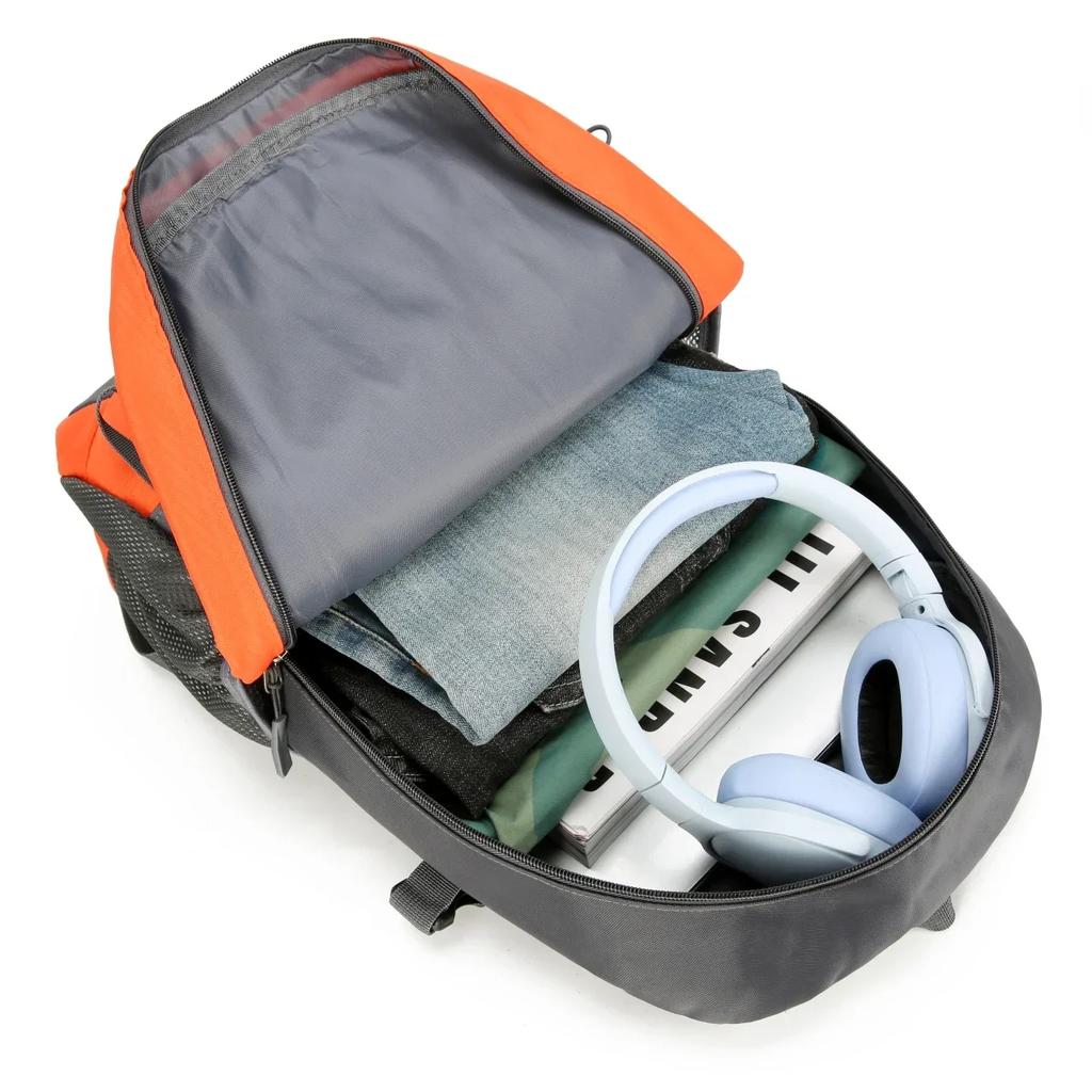 35L Tactical Mountaineering Bag, Large Capacity Outdoor Travel Bag, Waterproof Reflective Backpack