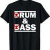 Смешная футболка для любителей драм-н-бейса, рома и задниц