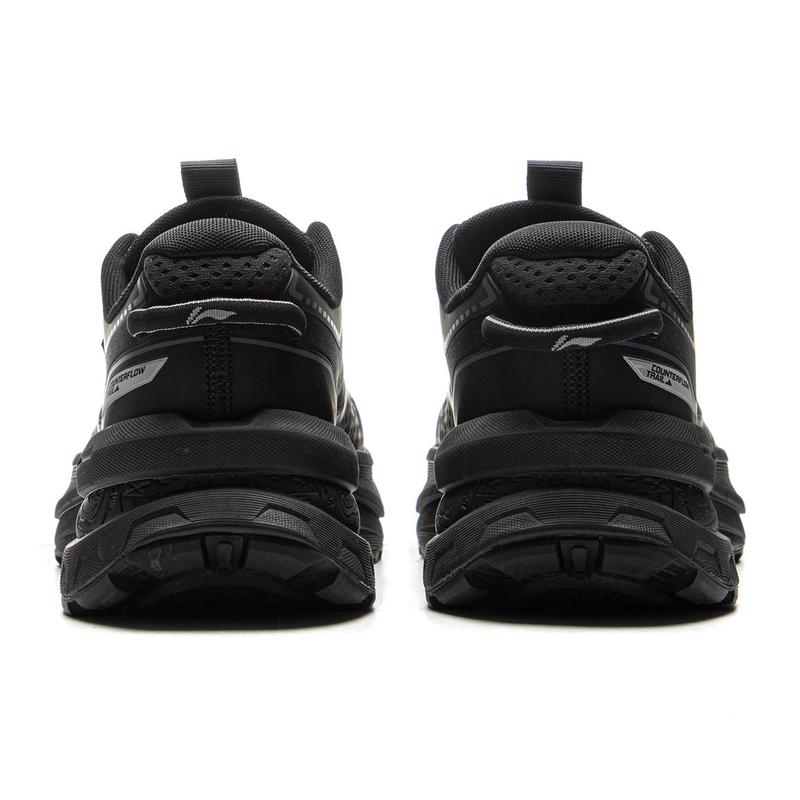 Li Ning CF Trail Running Rebound водонепроницаемые устойчивые к проколам низкие кроссовки для походов на открытом воздухе унисекс кроссовки темно-черные AHTU023-3