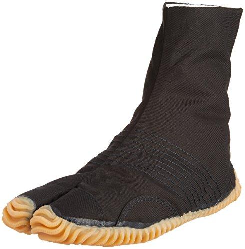 MATSURI Jog Men's 6 Black Cotton Tabi Boots (25.5c