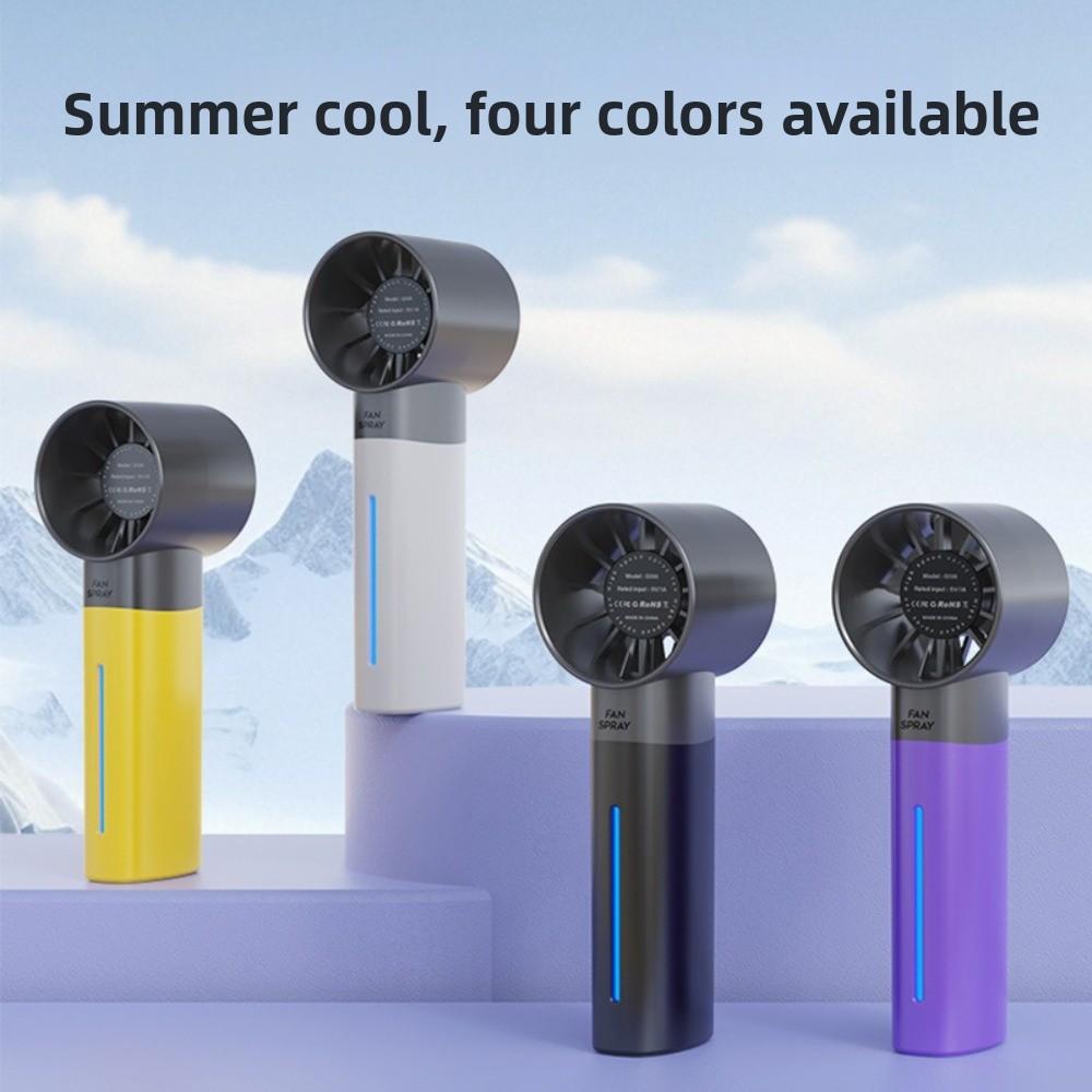 Water Replenishing Mini Fan Turbine Spray Air Cooler New Pocket Fan Outdoor Camping