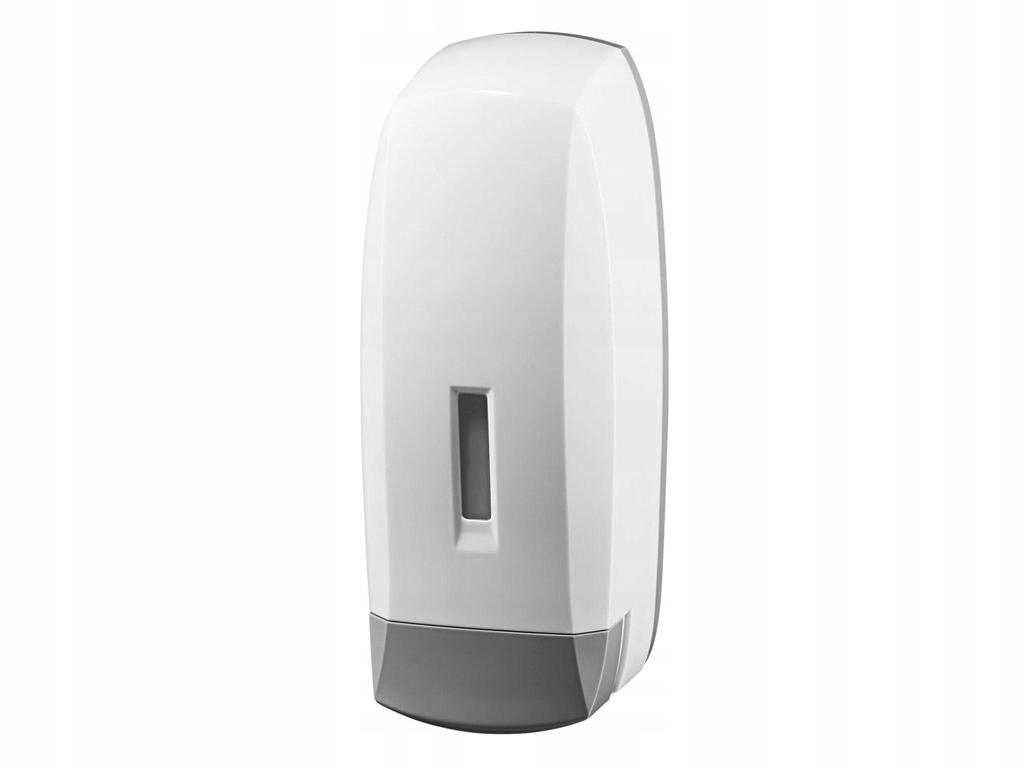 Bisk Wall-Mounted Soap Dispenser, Plastic, 1000 , White, 1 Pc