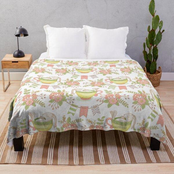 Fable Flower Blanket Blanket Home Decor Blanket Office Lunch Break Thermal Blanket