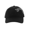 Y-3 Letter Logo Polyester Duckbill Cap Unisex Caps Black IR5773BLACK