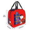 Custom S-Snoopies Portable Lunch Box Women Men Leakproof Manga Thermal Cooler Food Insulated Lunch Bag Office Work