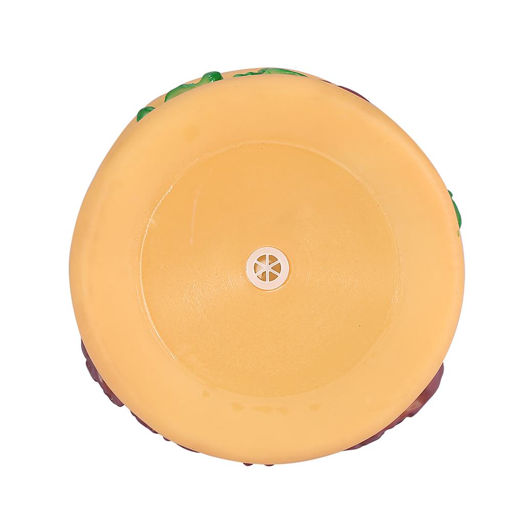 Pet Toy Sound Hamburger Food Shaped Squeaky Puppy Dog Play Toys Supplies